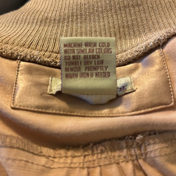 Gold/Brass Crop Jacket - Picture 8 of 10